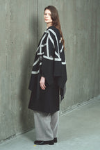 the renoma Wool-Blend Jacquard Knit Wrap Scarf R2G32KMF010 — original supplier image 1034-gallery-03