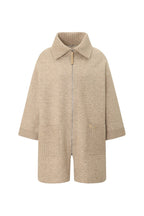 the renoma Women's High-Neck Long Zip Cardigan R3G42KCD020 — original supplier image 1295-gallery-01