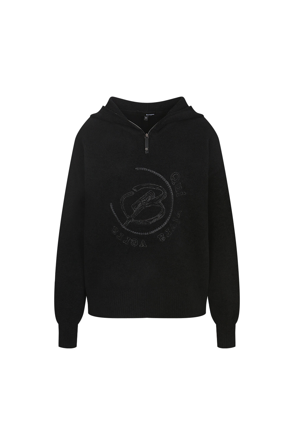 Bonispax Women's Boucle Half-Zip Hooded Knit Pullover B3G42KPO920 — original supplier image 1311-gallery-09