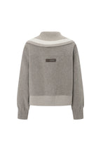 Bonispax Women's Knit-Collar Wool-Cashmere Short Coat B1G41HCT010 — original supplier image 1343-gallery-02