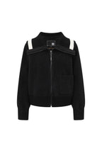 Bonispax Women's Knit-Collar Wool-Cashmere Short Coat B1G41HCT010 — original supplier image 1343-gallery-03