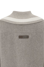 Bonispax Women's Knit-Collar Wool-Cashmere Short Coat B1G41HCT010 — original supplier image 1343-gallery-06