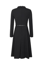 DECO Women's Sylvia Wool-Blend Belted Dress P4F41WOP070 — 1526-gallery-01