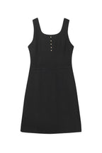 Reete Women's Square-Neck Button-Detail Tweed Dress U1F41WOP030 — original supplier image 1590-gallery-09