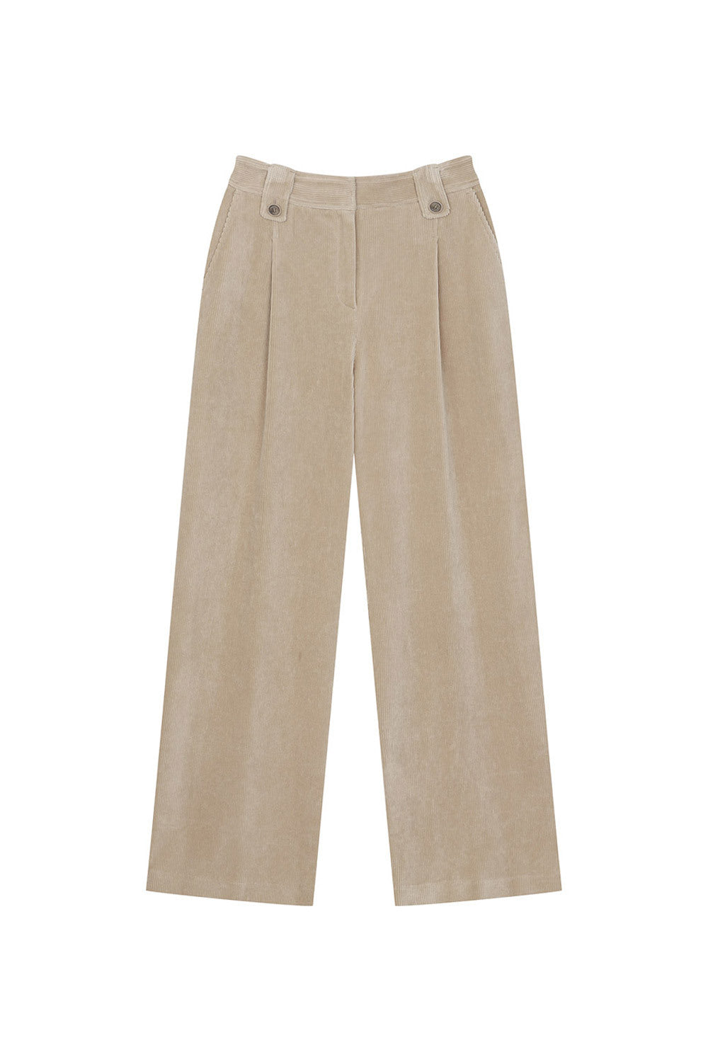Reete Women's Corduroy Pleated Wide-Leg Pants U3F41WSL030 — 1685-gallery-11
