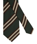 MANNERGRAM Sharp Stripe Silk-Blend Necktie – 4 Colors original view 1717406-gallery-01