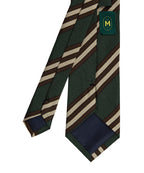 MANNERGRAM Sharp Stripe Silk-Blend Necktie – 4 Colors original view 1717406-gallery-02