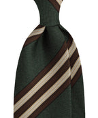 MANNERGRAM Sharp Stripe Silk-Blend Necktie – 4 Colors original view 1717406-hero-00