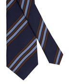 MANNERGRAM Sharp Stripe Silk-Blend Necktie – 4 Colors original view 1717407-gallery-01
