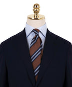 MANNERGRAM Sharp Stripe Silk-Blend Necktie – 4 Colors original view 1717408-gallery-03