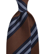 MANNERGRAM Sharp Stripe Silk-Blend Necktie – 4 Colors original view 1717408-hero-00