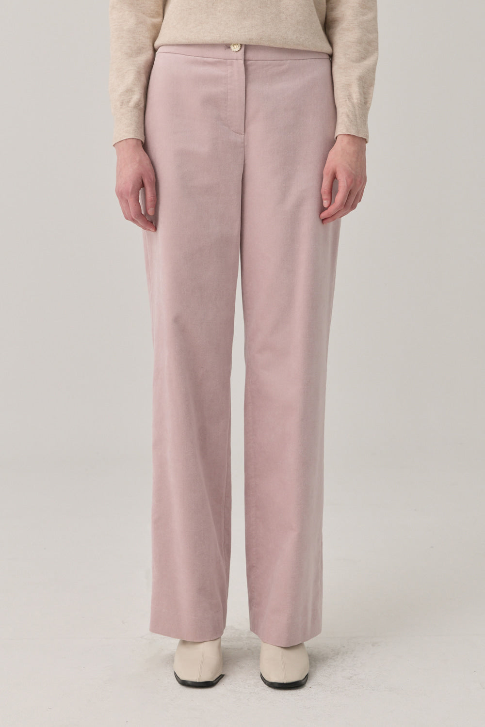 the renoma Women's Straight-Leg Corduroy Pants R2F41WSL110 — 1861-gallery-01