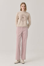 the renoma Women's Straight-Leg Corduroy Pants R2F41WSL110 — 1861-gallery-03