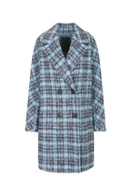 DECO Women's Alpaca Wool-Blend Check Double-Breasted Coat DCJHD4T04W — 1916-gallery-00