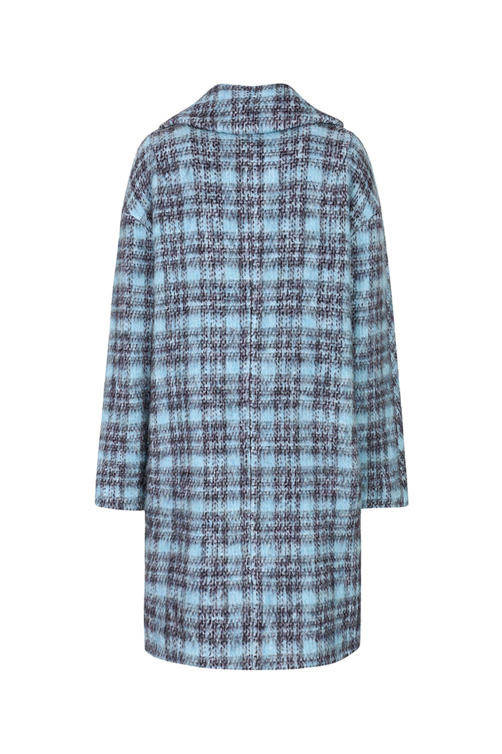 DECO Women's Alpaca Wool-Blend Check Double-Breasted Coat DCJHD4T04W — 1916-gallery-01