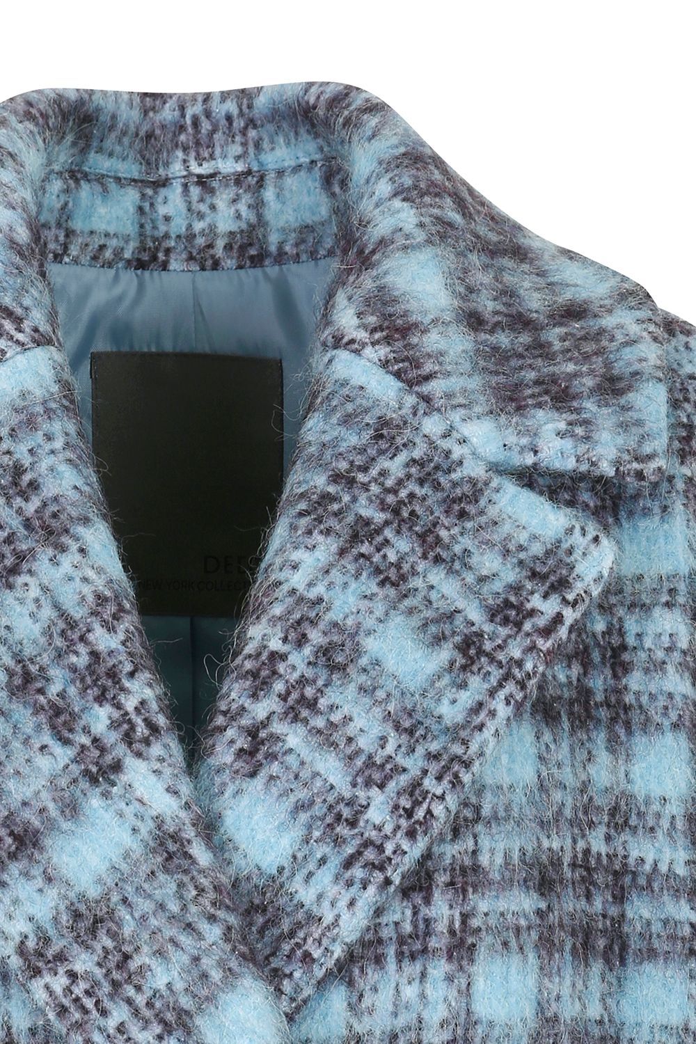 DECO Women's Alpaca Wool-Blend Check Double-Breasted Coat DCJHD4T04W — 1916-gallery-03