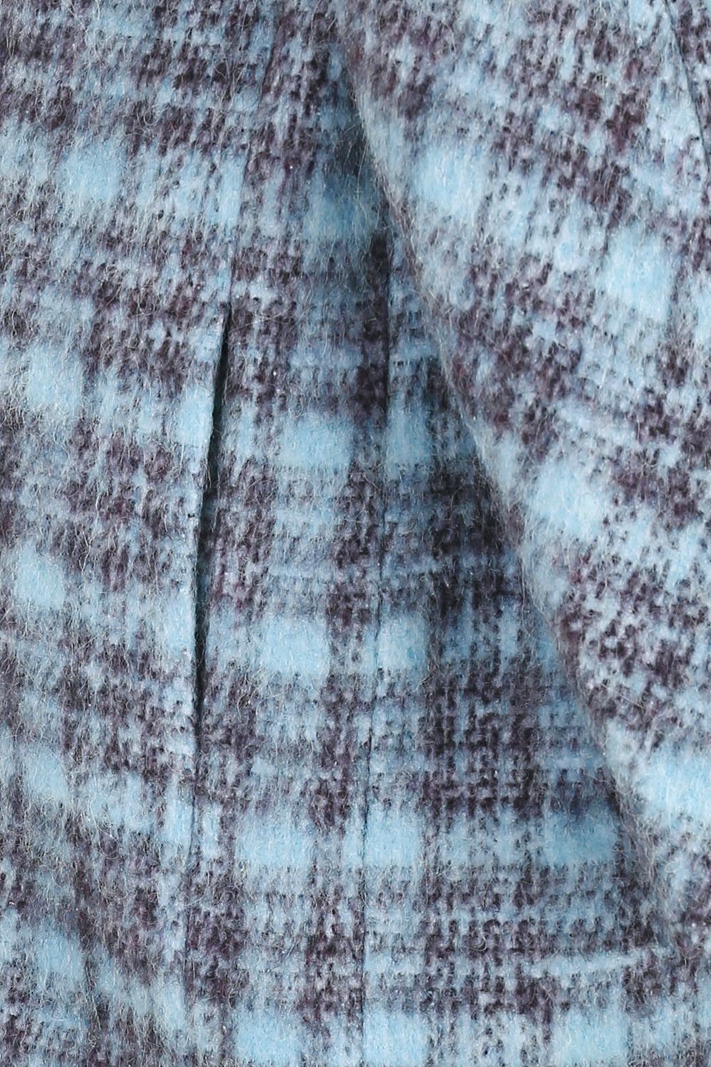 DECO Women's Alpaca Wool-Blend Check Double-Breasted Coat DCJHD4T04W — 1916-gallery-04