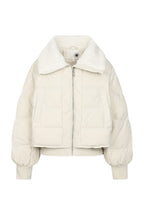 Bonispax Women's Wide-Collar Cropped Duck-Down Puffer Jacket B1F45OJP060 — original supplier image 2022-gallery-07