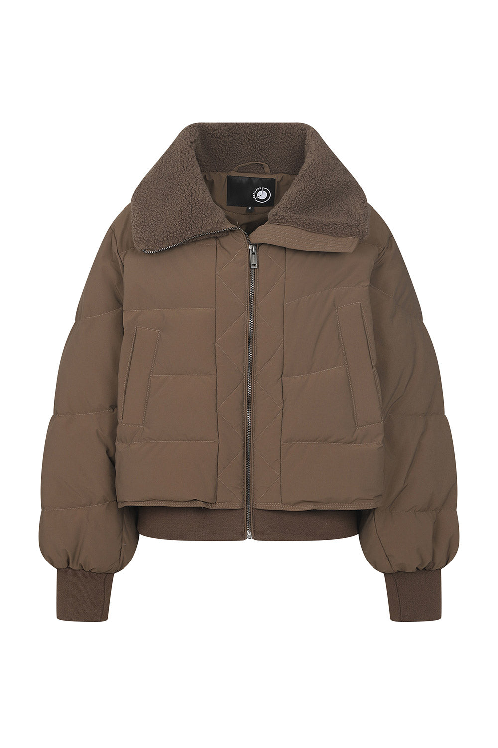 Bonispax Women's Wide-Collar Cropped Duck-Down Puffer Jacket B1F45OJP060 — original supplier image 2022-gallery-09