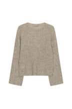 LESHOP BLANC Women's Glitter Ribbed Crewneck Sweater L2G45KPO200 — 2225-gallery-08