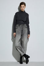 Bonispax Women's Panel-Seam Baggy Jeans B1G35DSL100 — 2322-gallery-04