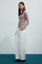 BONISPAX Slim-Fit Ribbed Mock-Neck Sweater B2F46KPO220 — original supplier image 2339-gallery-05
