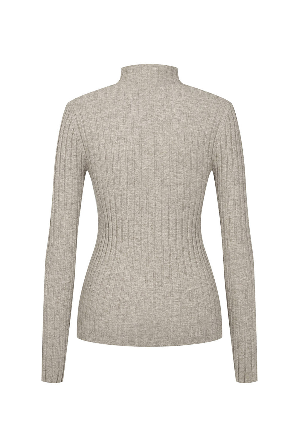 BONISPAX Slim-Fit Ribbed Mock-Neck Sweater B2F46KPO220 — original supplier image 2339-gallery-08