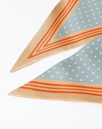 HAZZYS Dot-Pattern Silk Big Twilly Scarf HISC4E201B1 – Light Blue — original supplier image 413070003-gallery-05