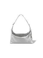 Fennec Medium Nylon Hobo Bag – Silver original view 4141120-gallery-04