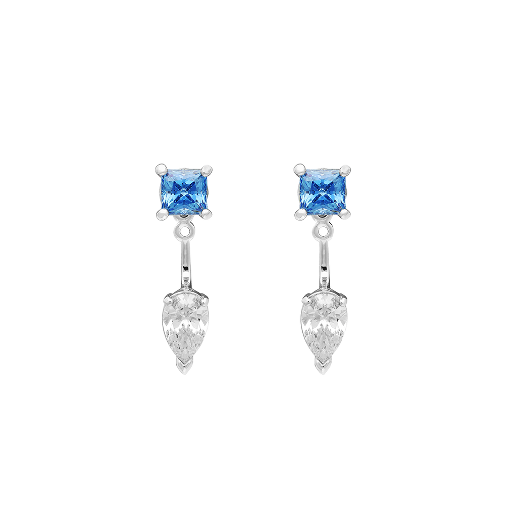 Swarovski Mesmera Blue Drop Jacket Earrings 5665767 — original supplier image 422141711-gallery-02