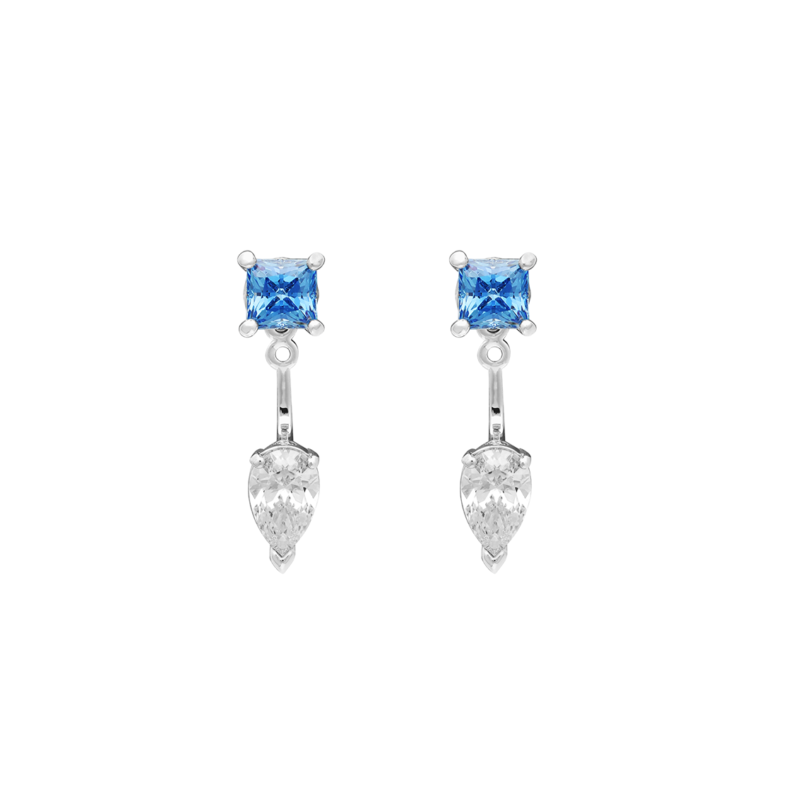 Swarovski Mesmera Blue Drop Jacket Earrings 5665767 — original supplier image 422141711-gallery-02