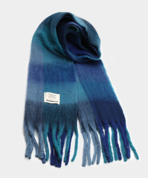 MATINCOX Oversized Check Fringe Scarf – 9 Colors original view 4474051-gallery-04
