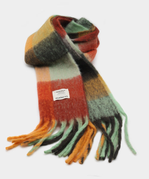 MATINCOX Oversized Check Fringe Scarf – 9 Colors original view 4474051-gallery-07