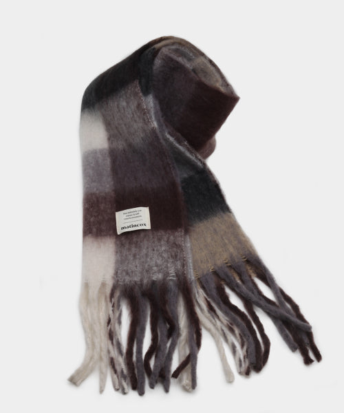 MATINCOX Oversized Check Fringe Scarf – 9 Colors original view 4474051-gallery-08