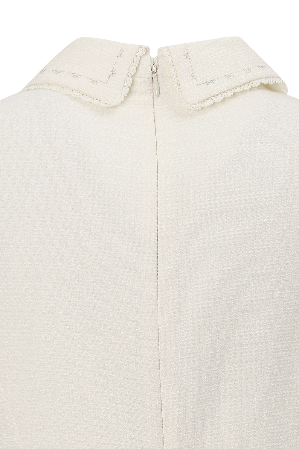 LESHOP BLANC Women's Cropped-Jacket-Effect Tweed Dress L1G11WOP010 — original supplier image 4502-gallery-05
