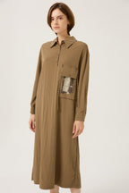 Bonispax Women's Printed Long Shirt Dress B1F35WOP040 — 511-gallery-00
