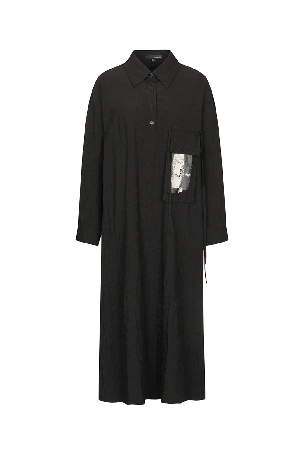 Bonispax Women's Printed Long Shirt Dress B1F35WOP040 — 511-gallery-09