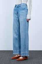Bonispax Women's Frayed-Hem Wide-Leg Jeans B1G15DSL060 — 5442-gallery-02