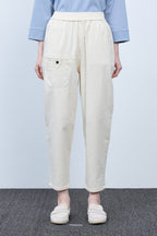 Bonispax Women's Button-Detail Seamed Baggy Pants B2G15WSL200 — original supplier image 5485-gallery-01
