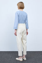 Bonispax Women's Button-Detail Seamed Baggy Pants B2G15WSL200 — original supplier image 5485-gallery-04