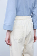 Bonispax Women's Button-Detail Seamed Baggy Pants B2G15WSL200 — original supplier image 5485-gallery-06