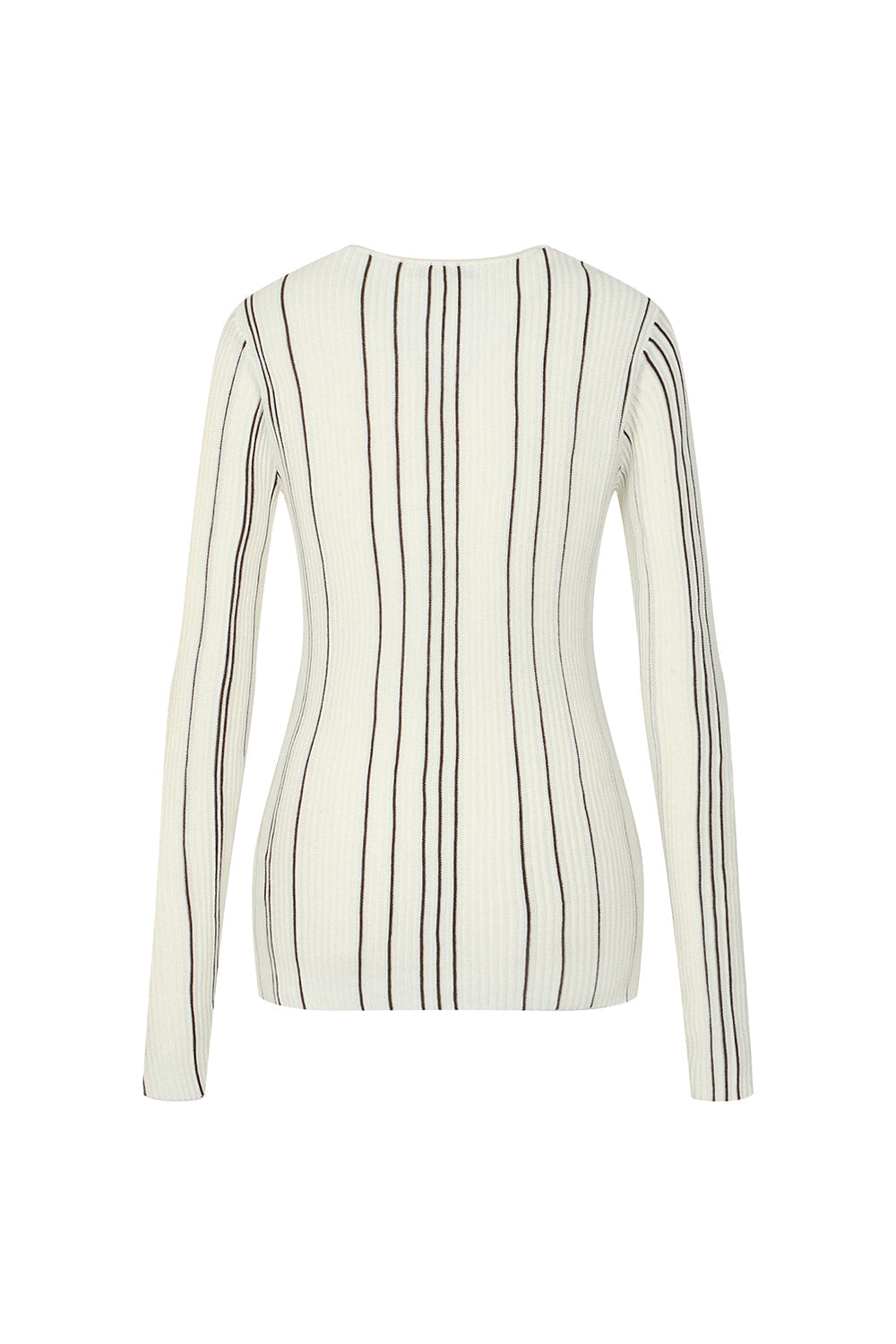Bonispax Women's Vertical-Stripe Ribbed Cardigan B1G15KCD030 — 5492-gallery-08