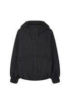 Bonispax Women's High-Neck Textured Hooded Jacket B1G15WJP060 — 5512-gallery-09