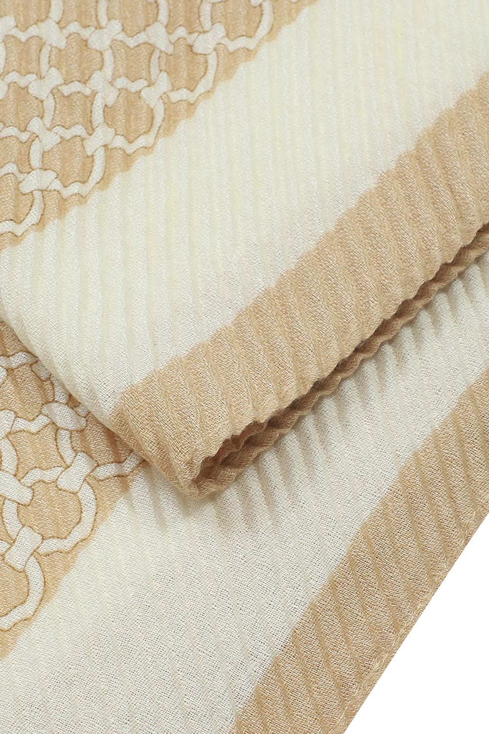 BONISPAX Circle-Print Pleated Scarf B1G17AMF020 — original supplier image 5522-gallery-03