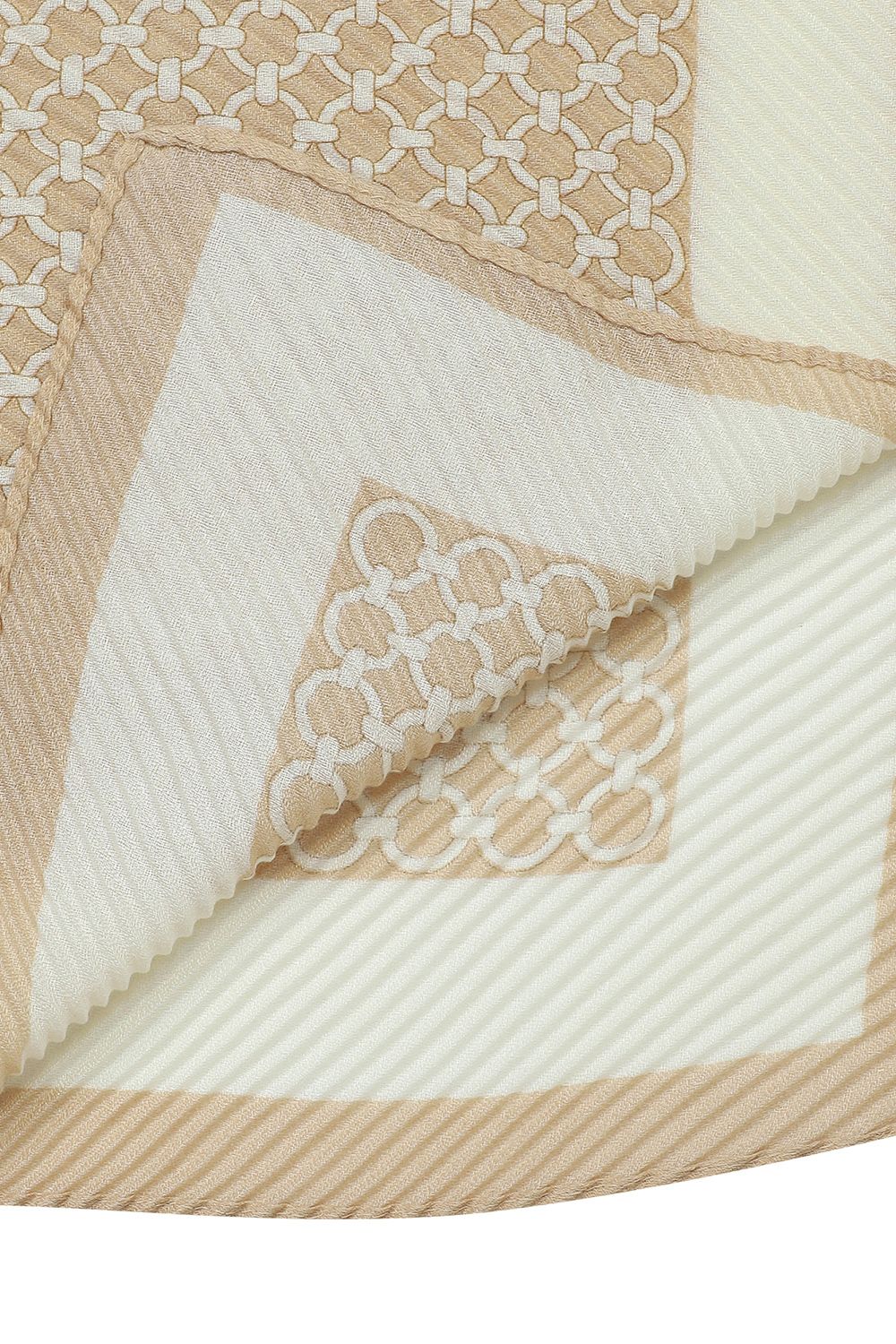 BONISPAX Circle-Print Pleated Scarf B1G17AMF020 — original supplier image 5522-gallery-04