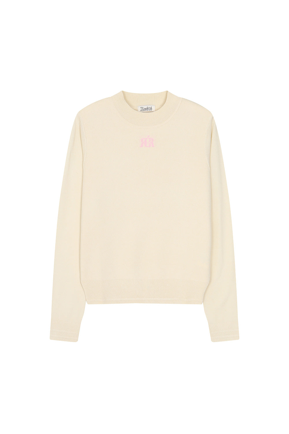 Reete Women's Basic Logo Long-Sleeve Knit Sweater U1F12KPO060 — 5633-gallery-09