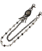 JULIUS1 Antique Double-Chain Pants Keyring JSK-003 original view 5787614-hero-00