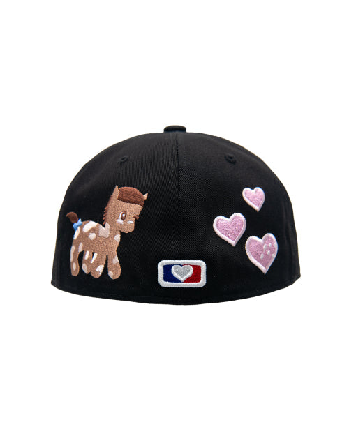 THEMUSEUMVISITOR Pony Embroidery Cap — original supplier image 5803818-hero-00