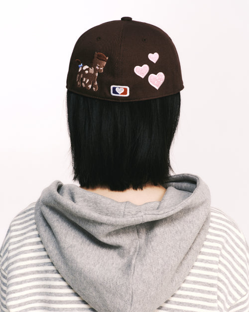 THEMUSEUMVISITOR Pony Embroidery Cap — original supplier image 5803819-gallery-05