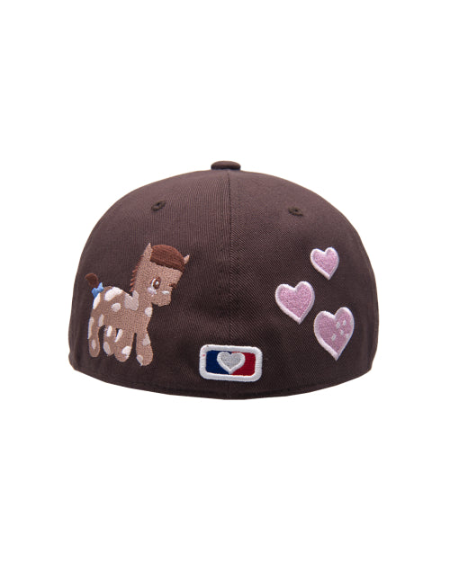 THEMUSEUMVISITOR Pony Embroidery Cap
